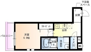 フジパレス平野郷Ⅰ番館の物件間取画像